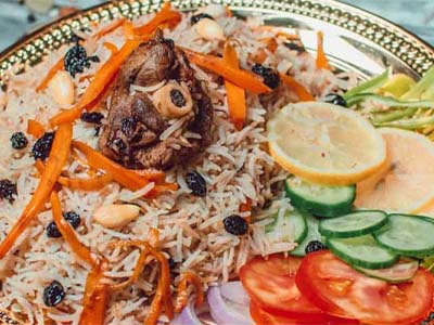 Afghani polaw restaurant in Dubai