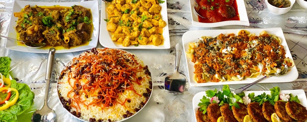 Afghani polaw restaurant in Dubai
