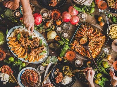 Afghani polaw restaurant in Dubai