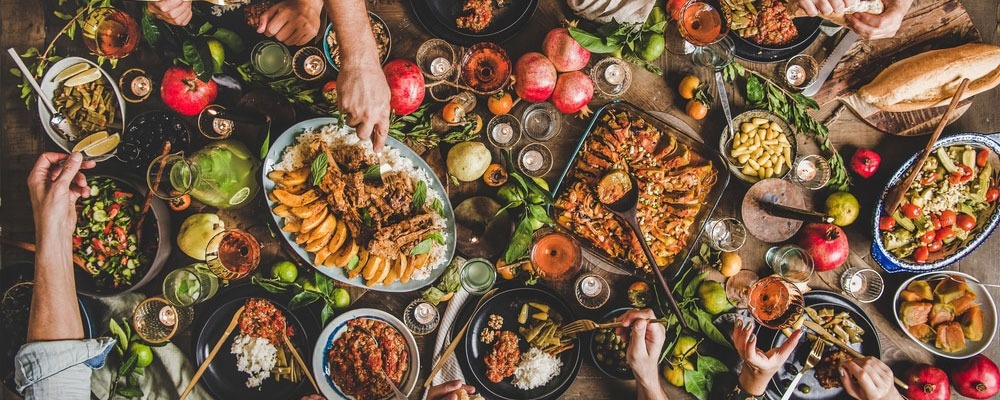 Afghani polaw restaurant in Dubai